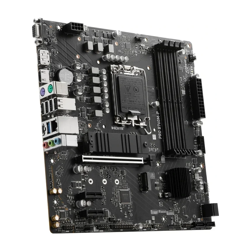 MSI PRO B760M-P, LGA1700, B760, DDR5, Micro-ATX