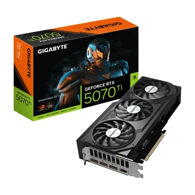 GIGABYTE WINDFORCE OC V2 16 ГБ GDDR7, GeForce RTX 5070 Ti