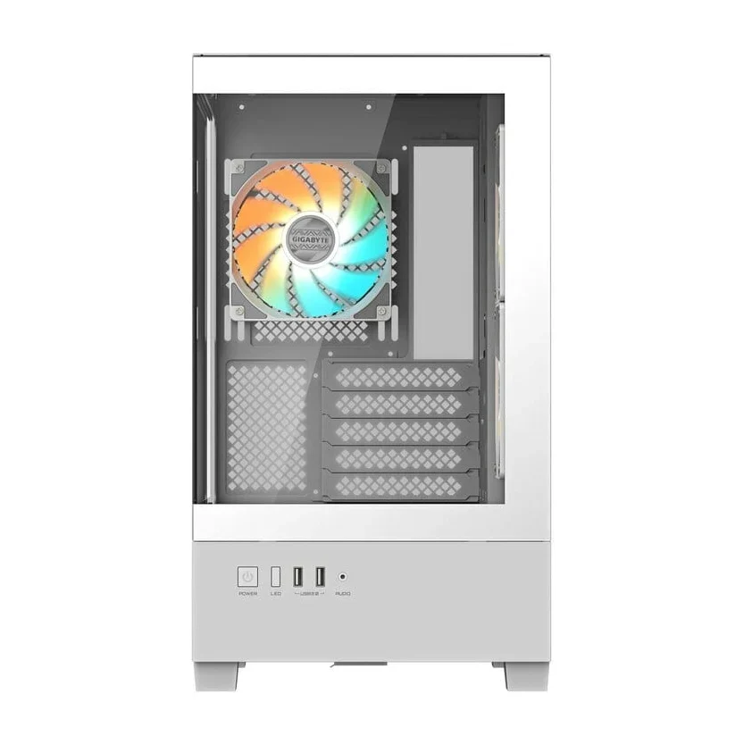 GIGABYTE C201 Panoramic, Mid Tower, Micro-ATX, Панорамное стекло