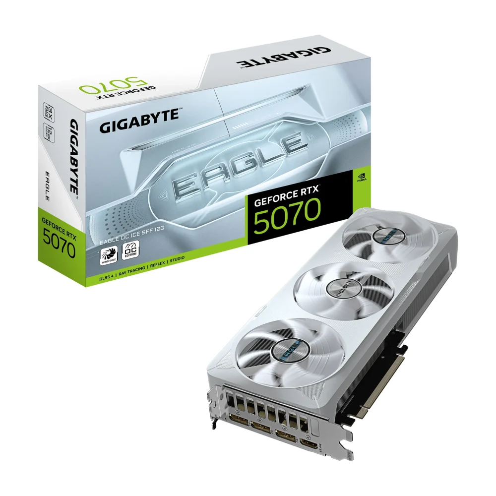 GIGABYTE EAGLE OC ICE SFF 12 ГБ GDDR7, GeForce RTX 5070