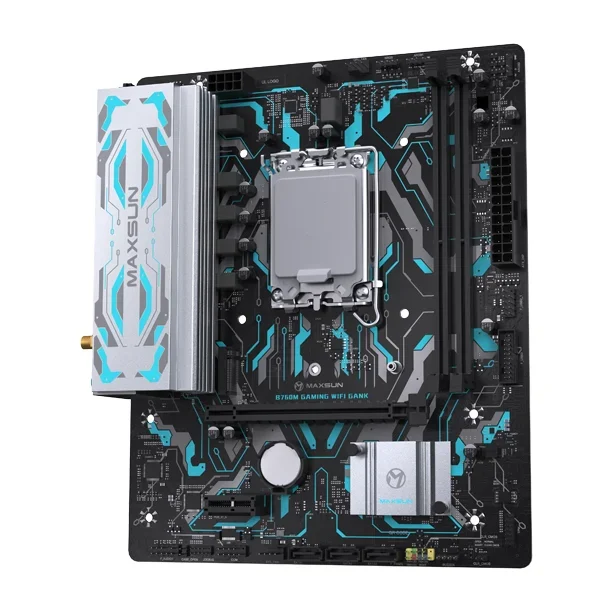 Maxsun B760M GAMING WIFI GANK V2, LGA1700, B760, DDR5, Micro-ATX