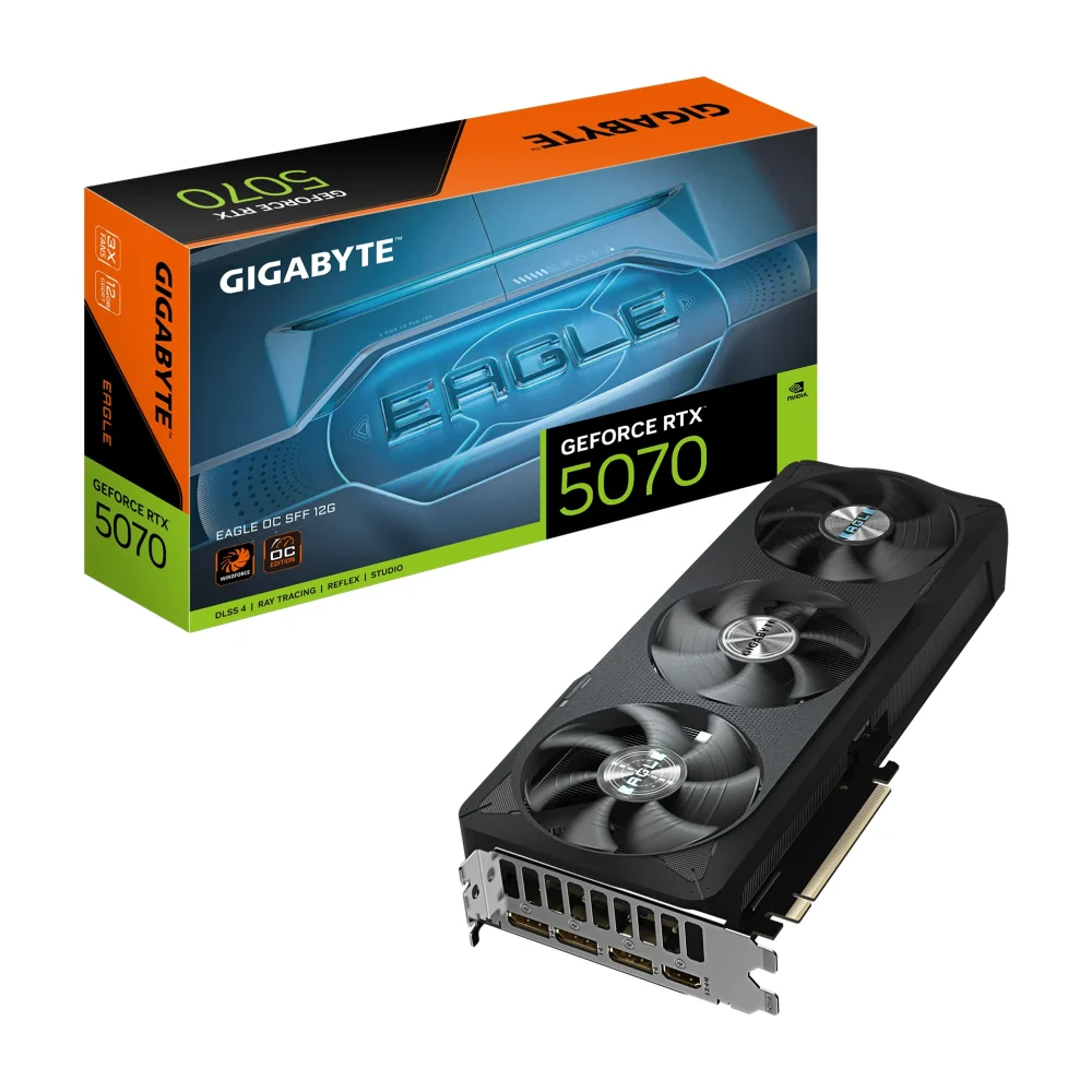 GIGABYTE EAGLE OC SFF 12 ГБ GDDR7, GeForce RTX 5070